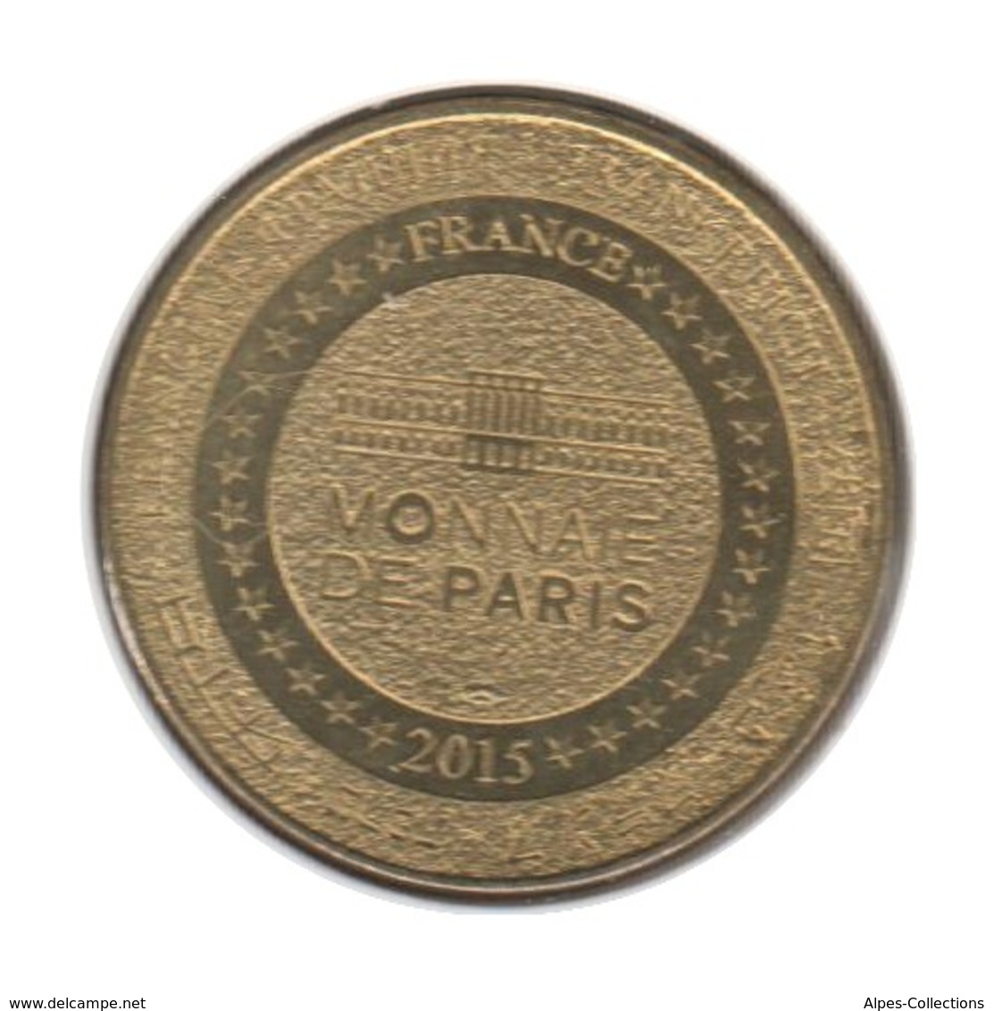 37004 - MEDAILLE TOURISTIQUE MONNAIE DE PARIS 37 - Mini Château Amboise - 2015 - 2003