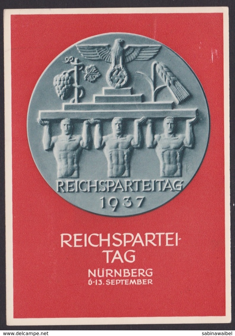 AK Propaganda / Reichs - Parteitag Nürnberg 1937 - Sonstige & Ohne Zuordnung