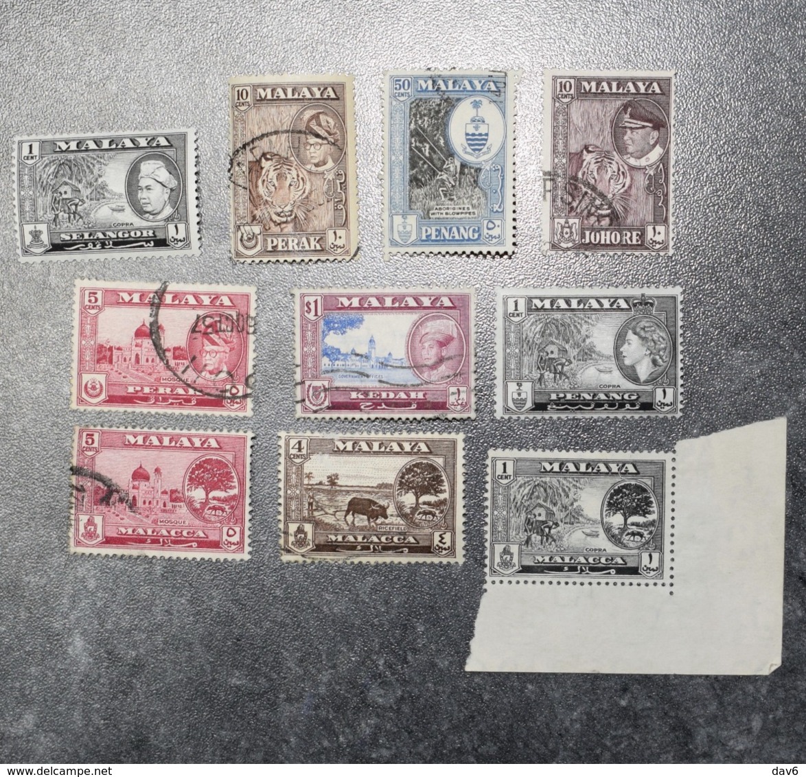 MALAYSIA  STAMPS  States  1957   Used And A Few MM      ~~L@@K~~ - Federation Of Malaya