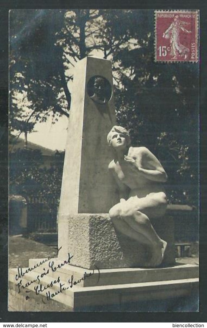 Haute Savoie. Cluses; Monument François Curt - Cluses