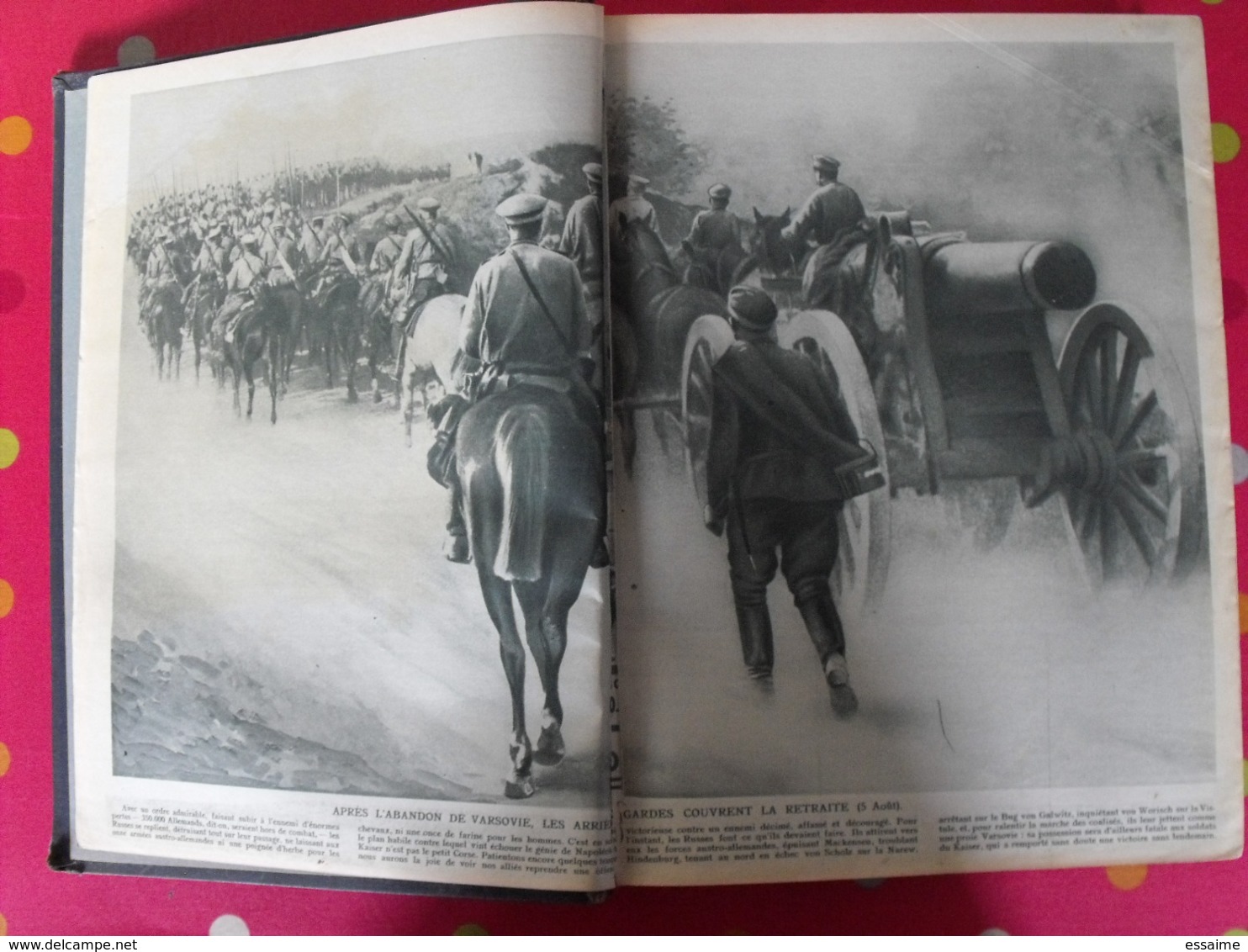 J'ai Vu... 1915/16. 51 Numéros. L'actualité De L'époque Très Illustrée Pendant La Guerre 14-18. Recueil, Reliure. - Oorlog 1914-18