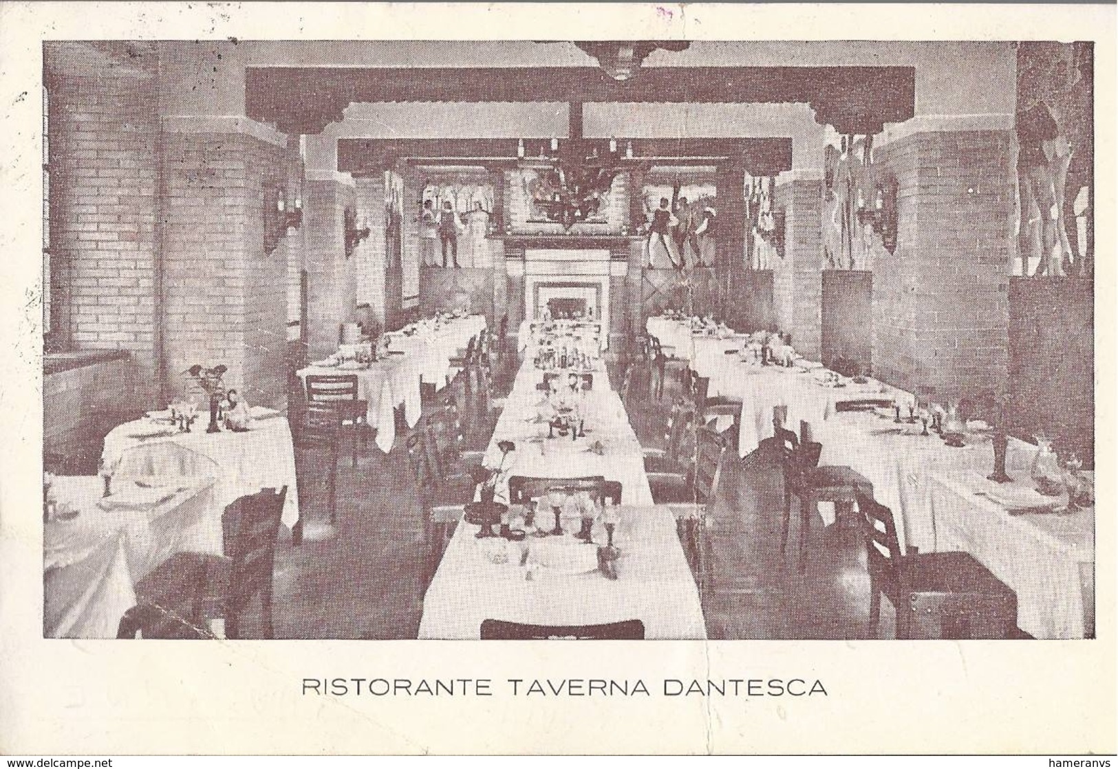 Torino - Ristorante Taverna Dantesca -  Espresso - Vedi Foto - H5866 - Bars, Hotels & Restaurants