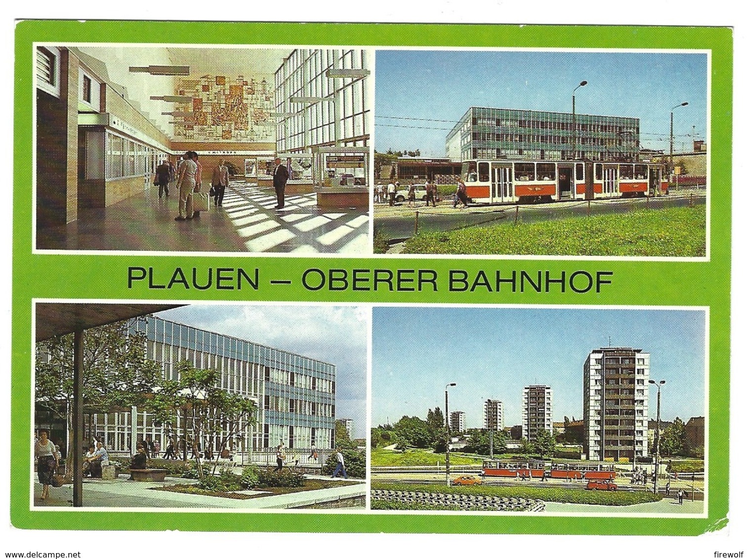 Z02 - Germany - Plauen - Oberer Bahnhof - Railways Station - Stazioni Senza Treni