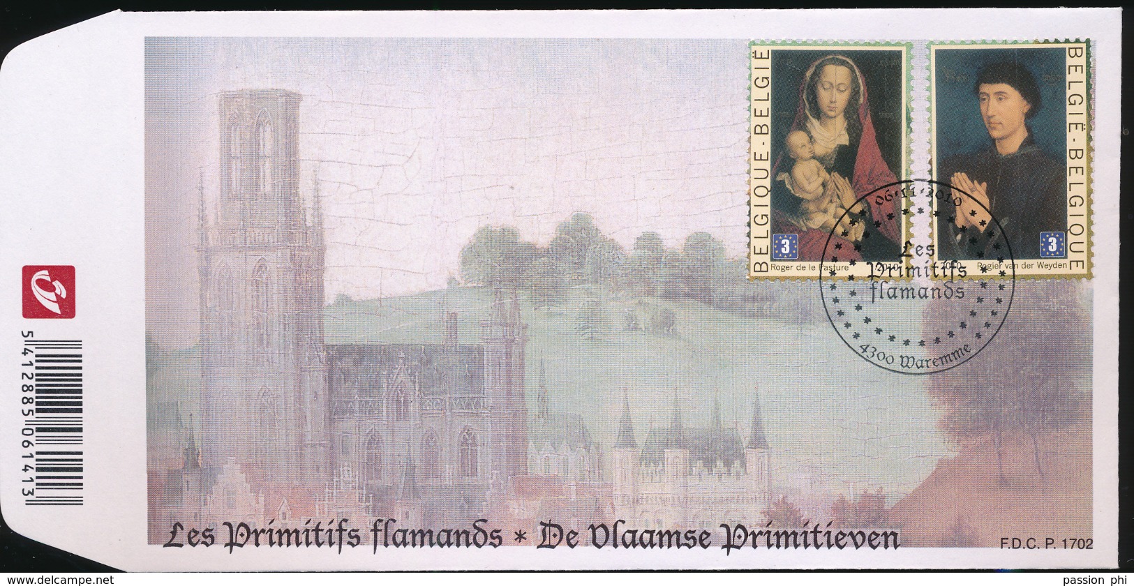 BELGIUM COB 4085/4086 FDC - 2001-2010