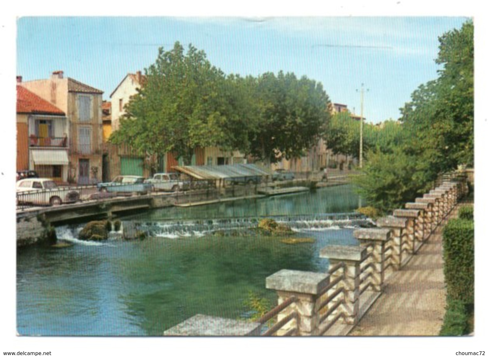 GF (84) 261, L'Isle Sur Sorgue, Editions De France 16 257, Les Chutes Du Quai Jean Jaures - L'Isle Sur Sorgue