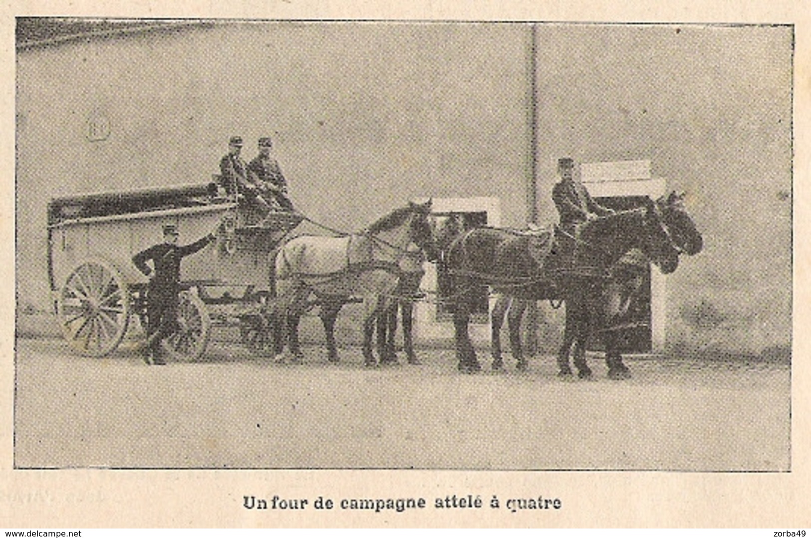 Four De Campagne 2 Docs  1906 - Equipement