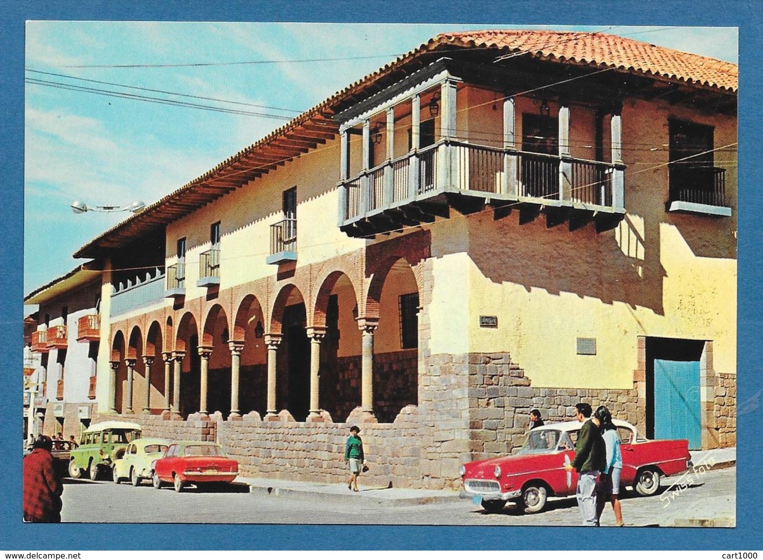 CUZCO PERU' CASA DEL INCA GARCILASO DE LA VEGA - Perù