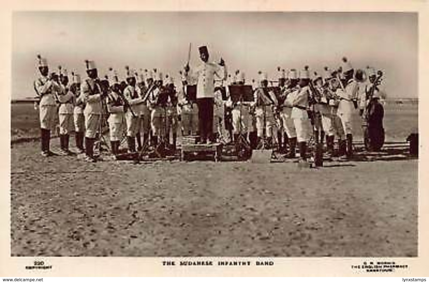 The Sudanese Infantry Band Soldiers Sudan Africa Postcard - Sin Clasificación