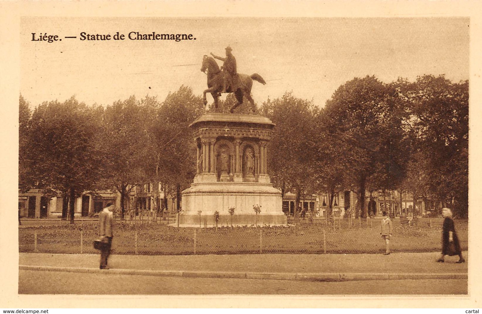 LIEGE - Satue De Charlemagne - Liège