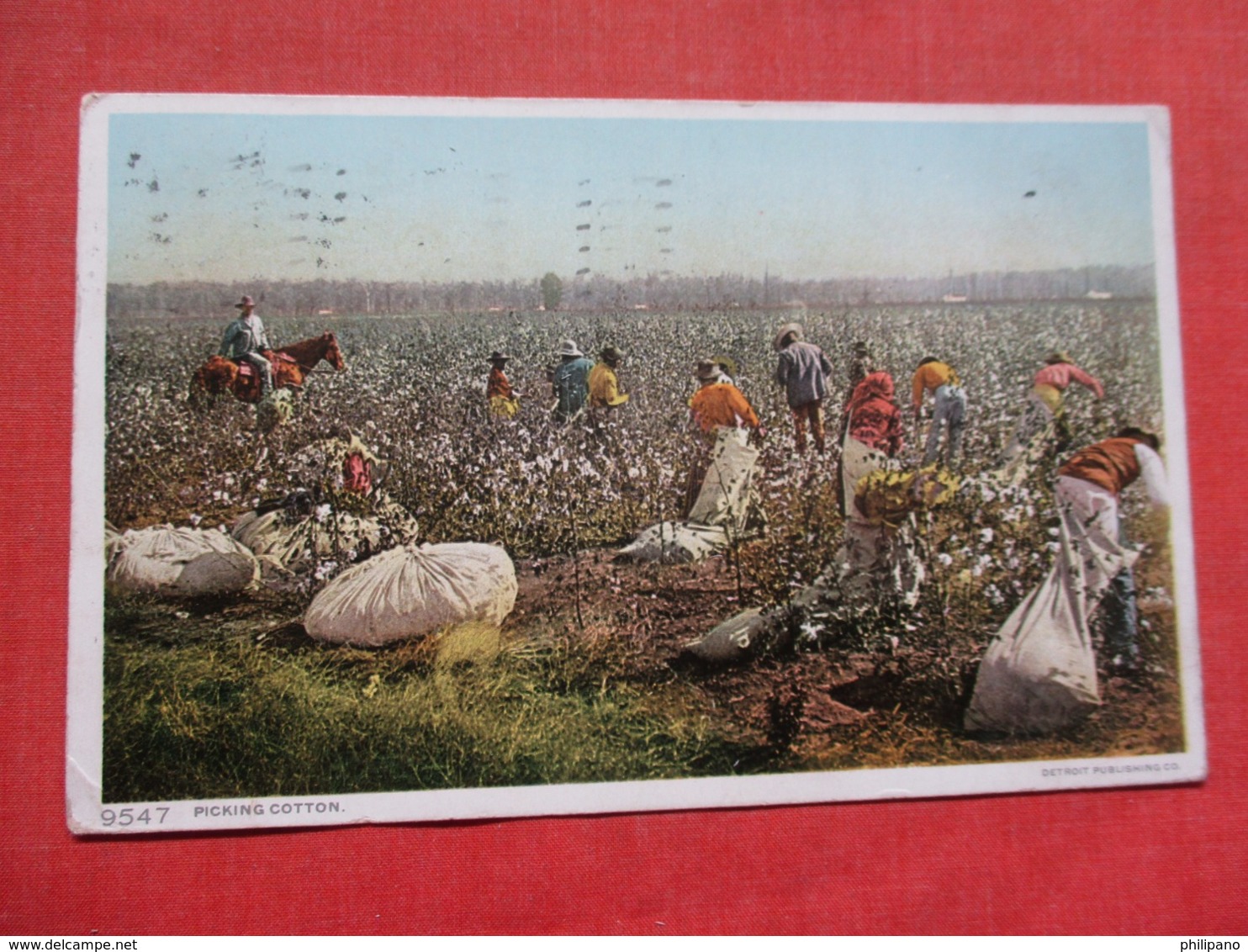 Black Americana >    Picking Cotton    Ref 3715 - Black Americana