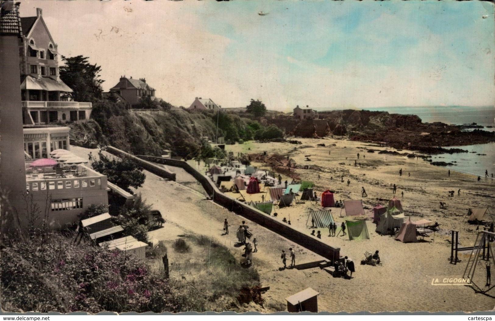 Le Pouldu Descente De La Plage     CPM Ou CPSM - Le Pouldu