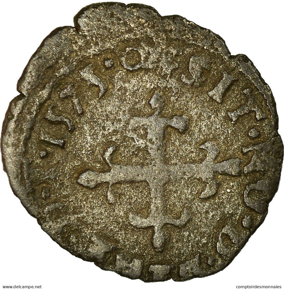 Monnaie, France, Charles IX, Liard Du Dauphiné, 1573, Grenoble, TB, Billon - 1560-1574 Carlo IX