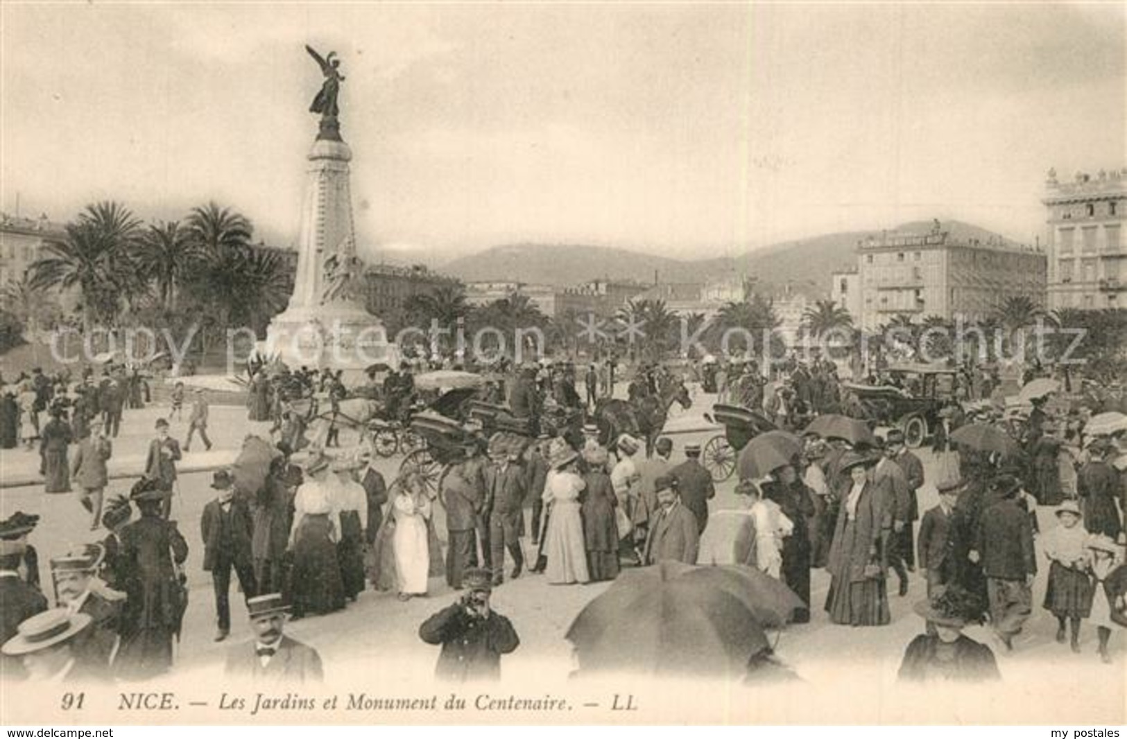 13579894 Nice_Alpes_Maritimes Les Jardins Et Monument Du Centenaire Nice_Alpes_M - Autres & Non Classés