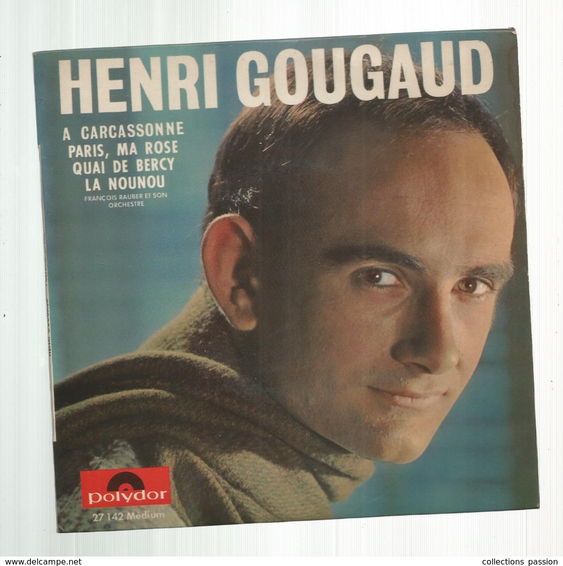 JC , 45 T ,vinyl , HENRI GOUGAUD , 2 Scans,  Frais Fr 3.50 E - Other & Unclassified