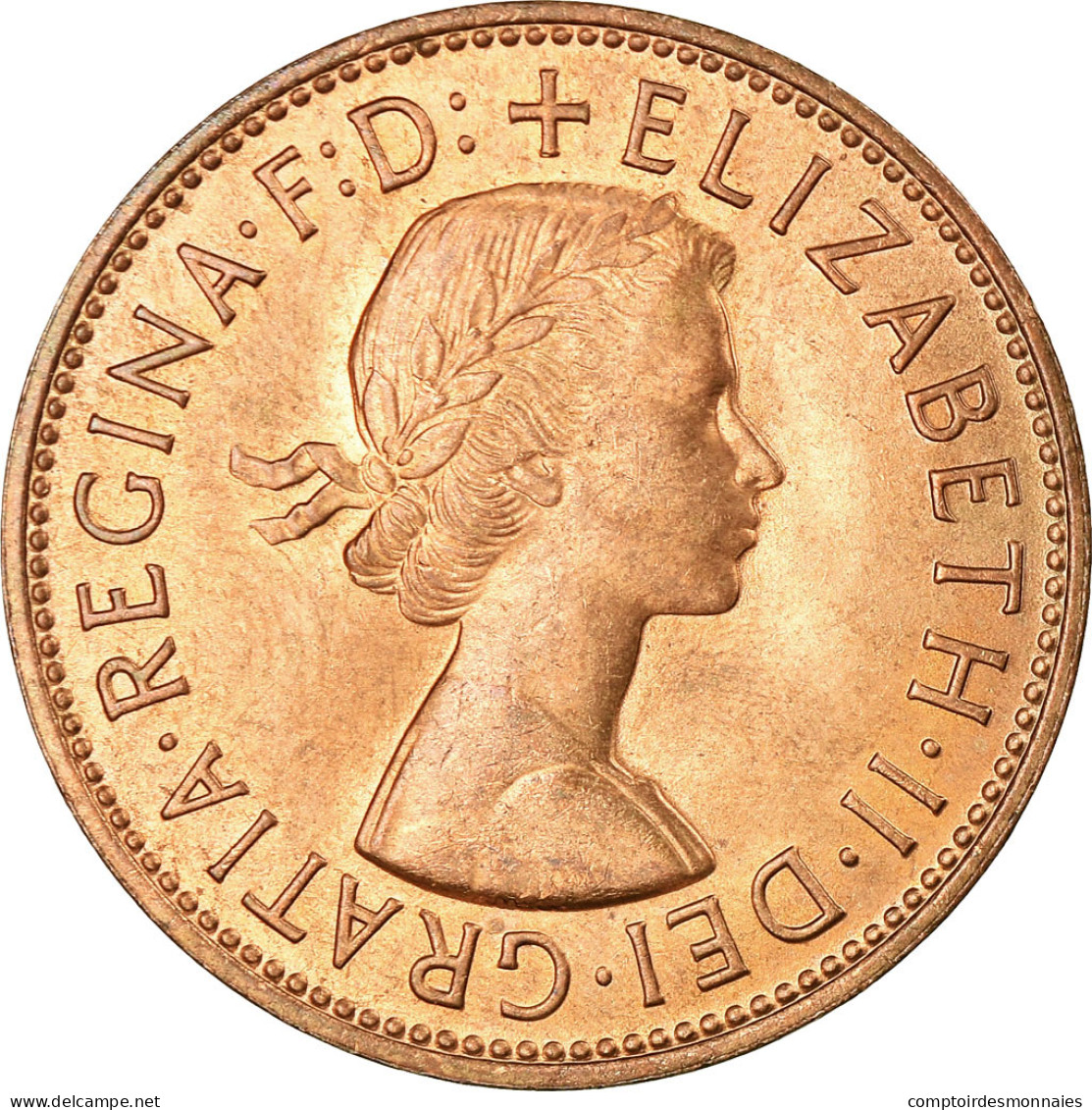 Monnaie, Grande-Bretagne, Elizabeth II, Penny, 1967, SUP, Bronze, KM:897 - D. 1 Penny