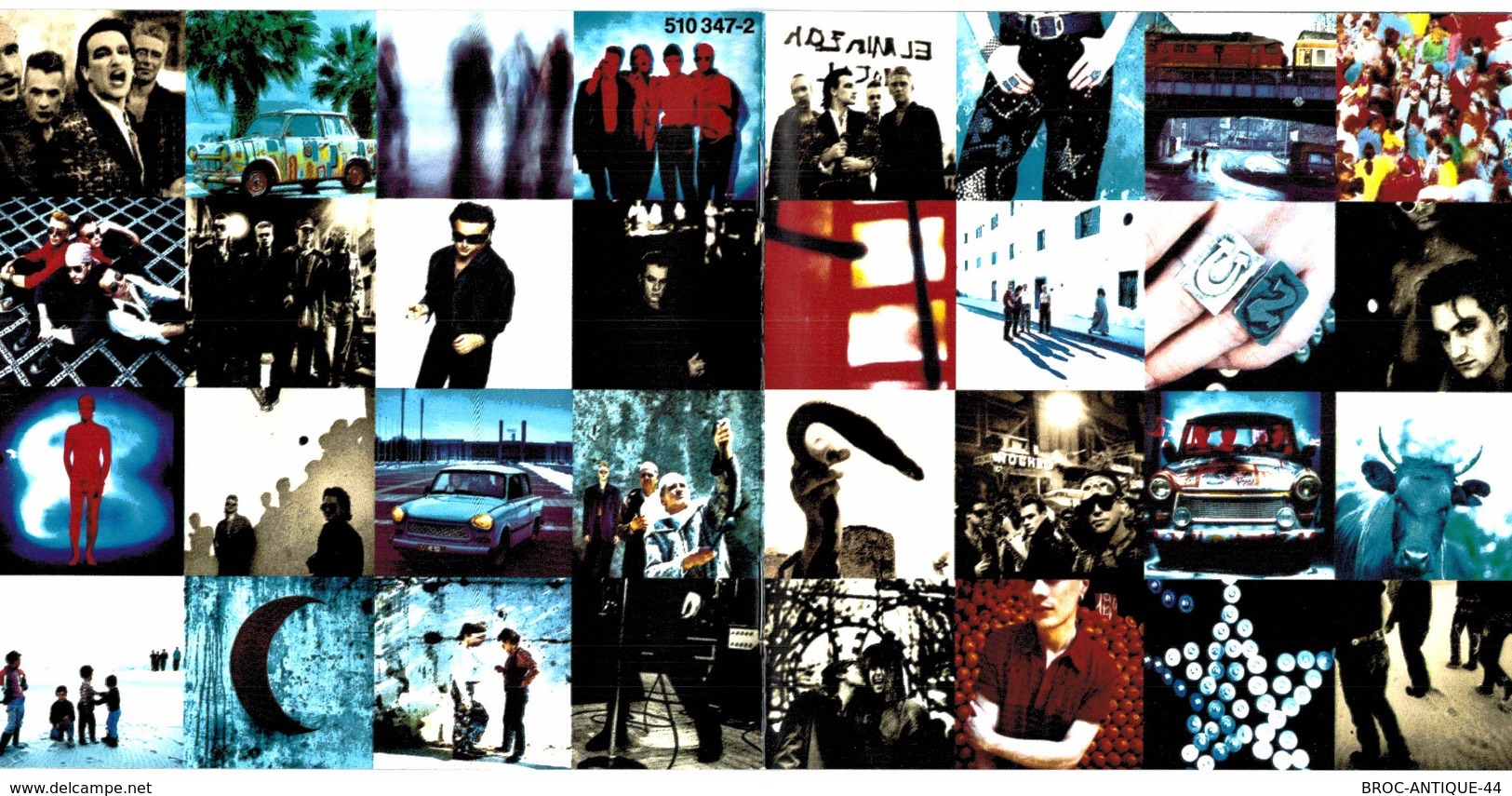 CD N°3223 - U2 - ACHTUNG BABY - COMPILATION 12 TITRES - Rock