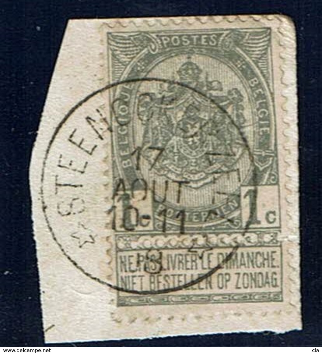 53  Obl Relais  Steenockerseel  + 15 - 1893-1907 Wappen