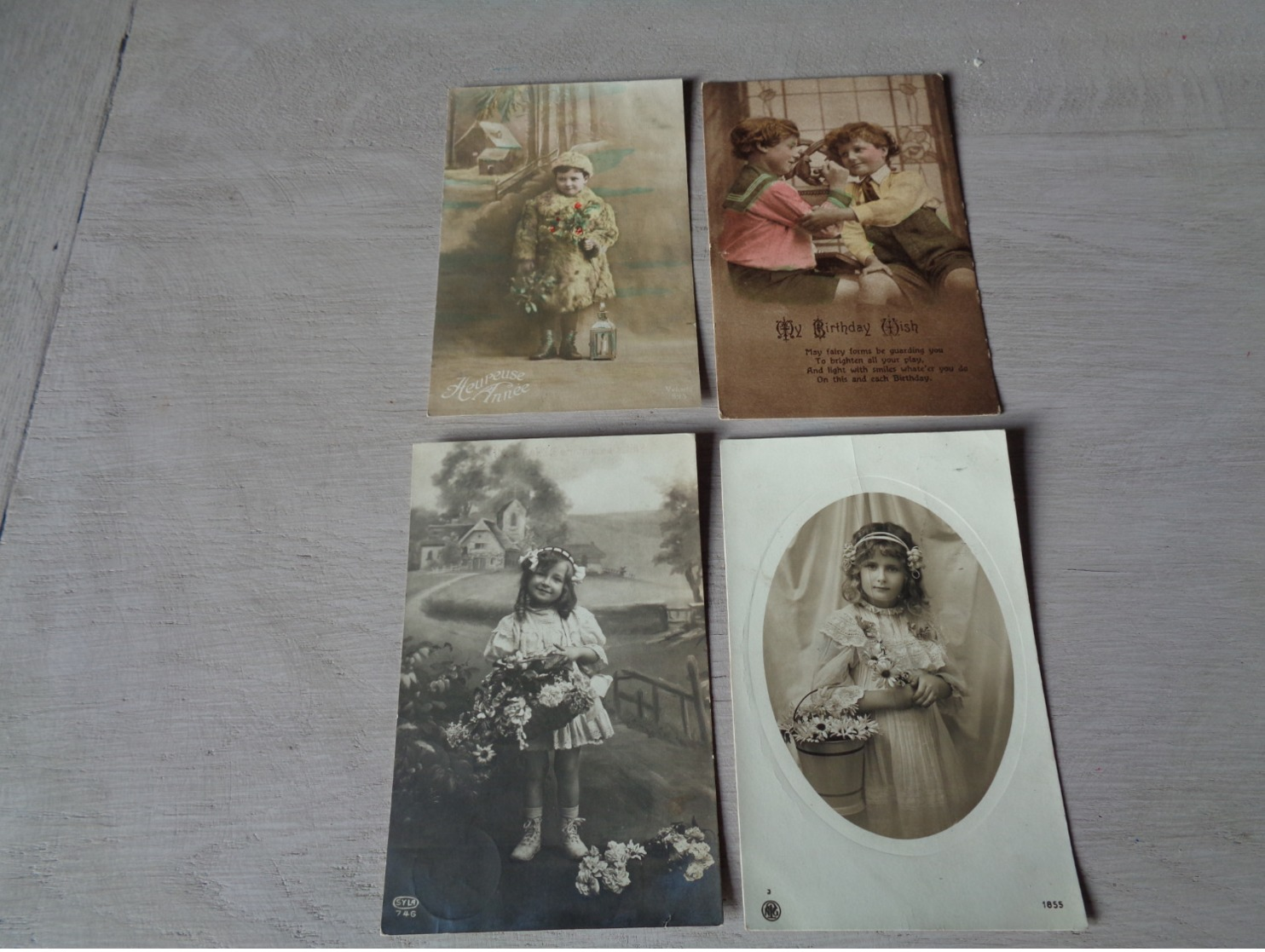 Beau Lot De 60 Cartes Postales De Fantaisie Enfants  Enfant      Mooi Lot Van 60 Postkaarten Van Fantasie Kinderen  Kind - 5 - 99 Postkaarten