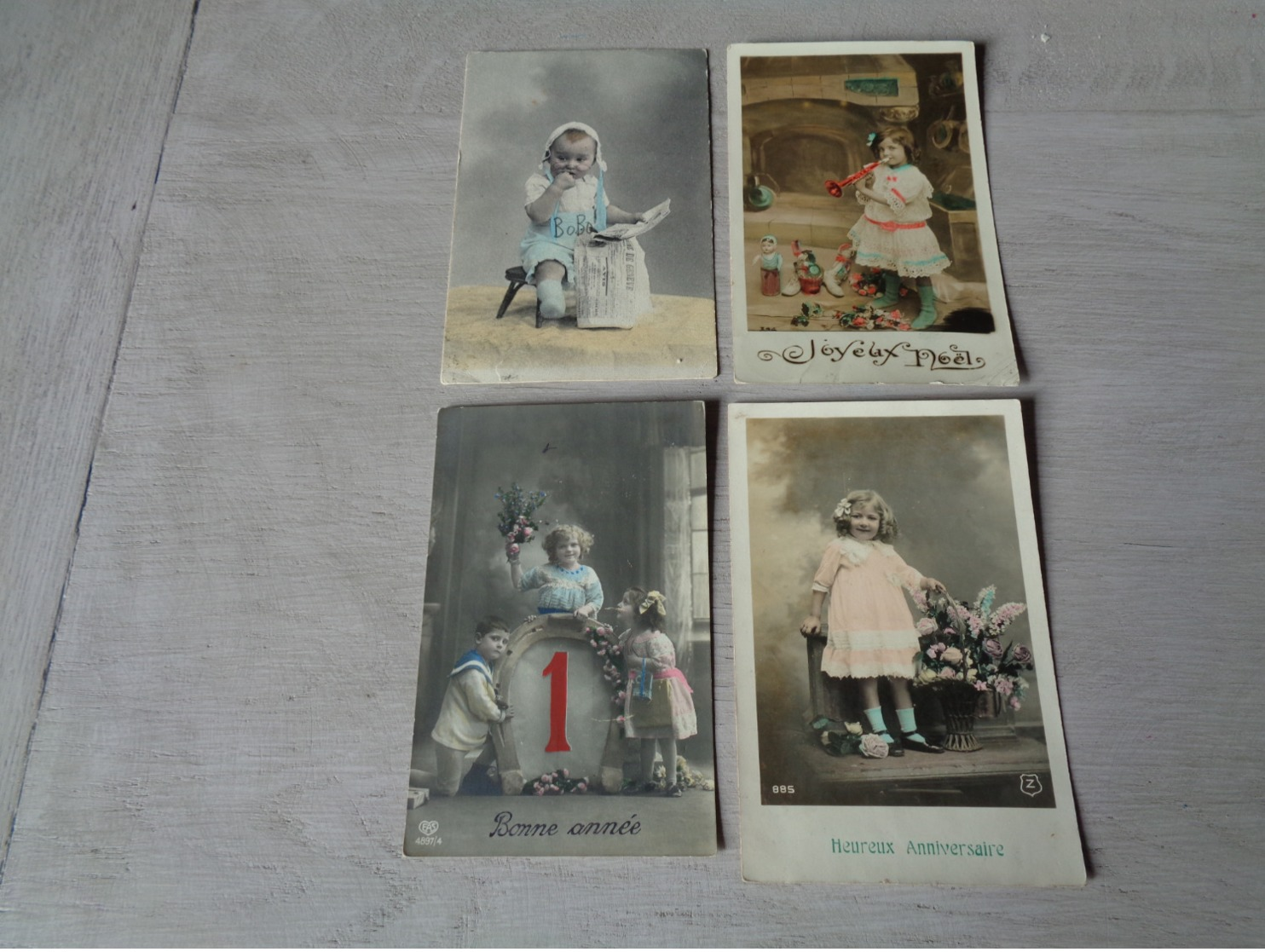 Beau lot de 60 cartes postales de fantaisie enfants  enfant      Mooi lot van 60 postkaarten van fantasie kinderen  kind