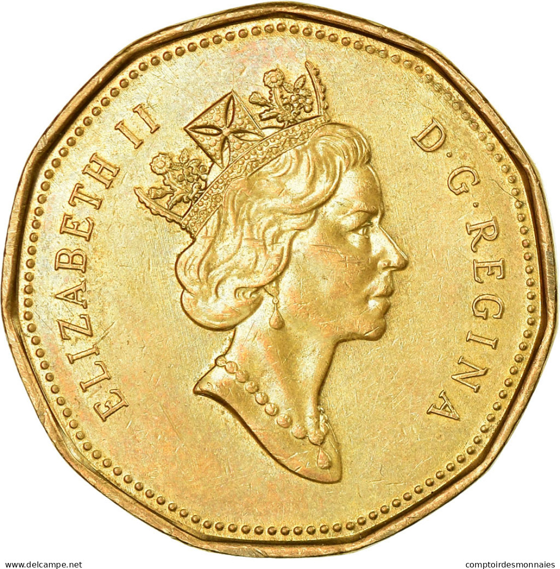 Monnaie, Canada, Elizabeth II, Dollar, 1990, Royal Canadian Mint, Ottawa, TTB - Canada