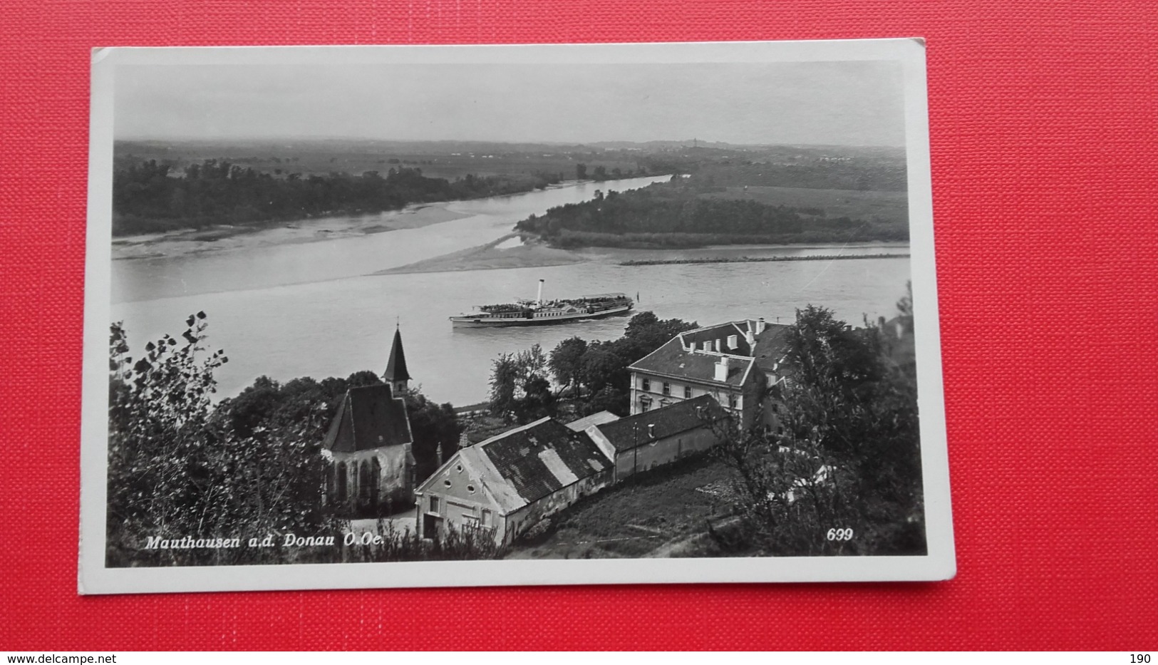 Mauthausen A.d.Donau.Dampfer(steamer):Habsburg? - Perg