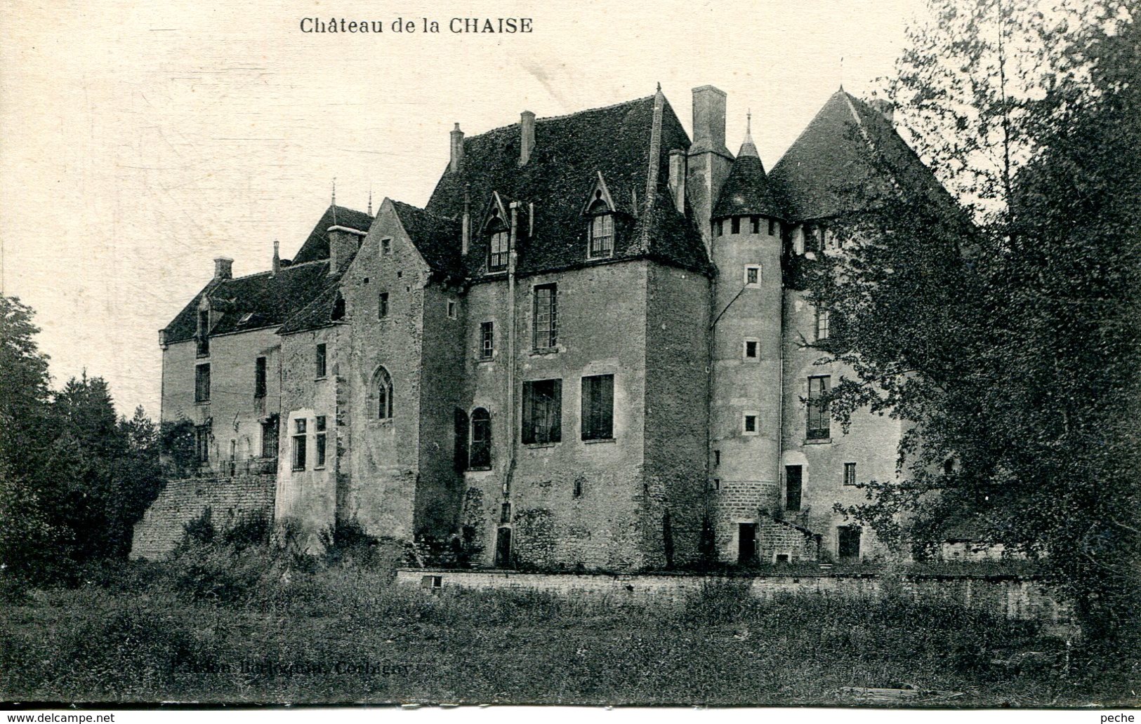 N°76538 -cpa Château De La Chaise- - Autres & Non Classés