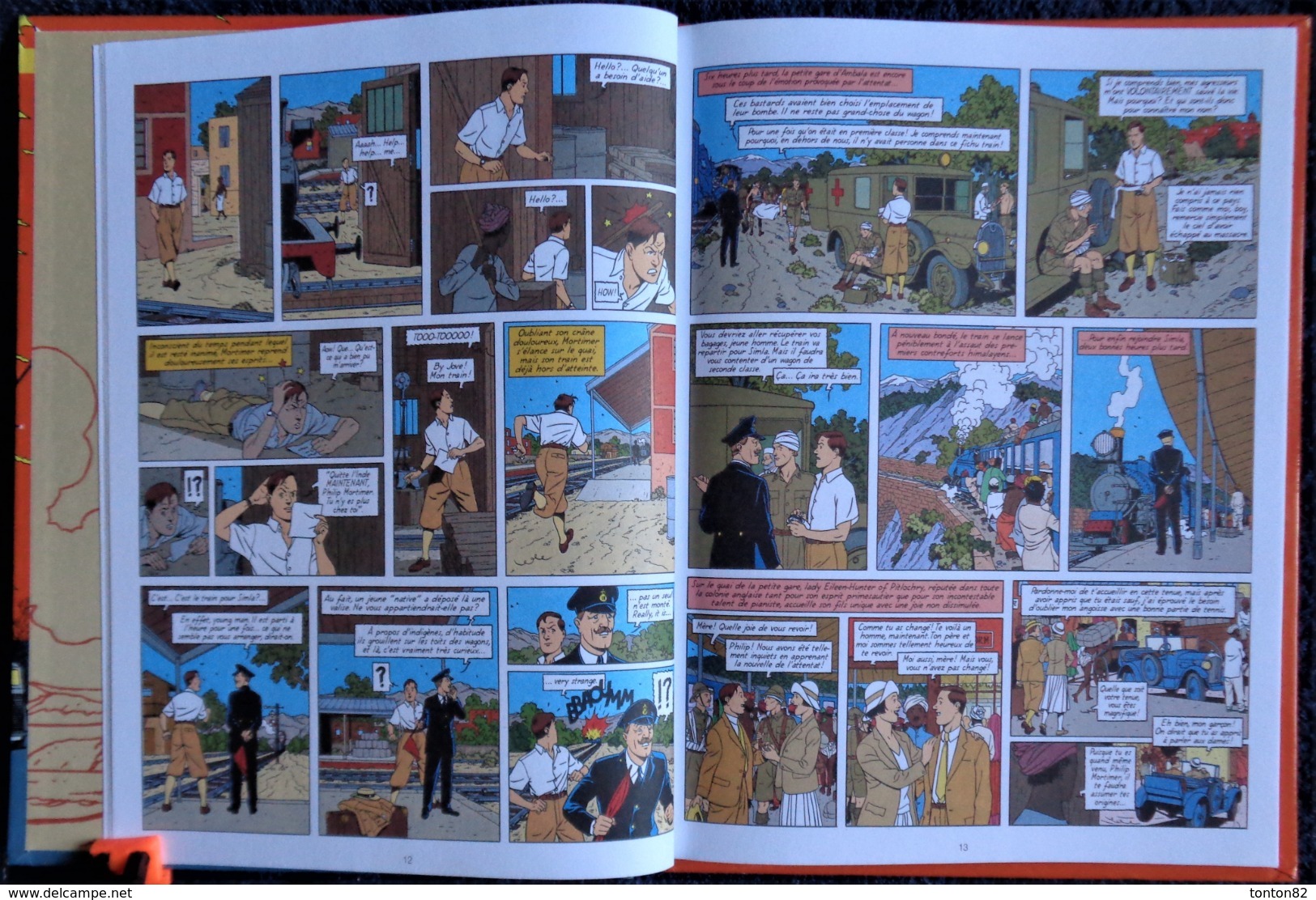 Y. Sente - A. Julliard - " Les Sarcophages Du 6e Continent "  Tome 1 - Les Aventures De Blake Et Mortimer - EO 2003 - Blake Et Mortimer