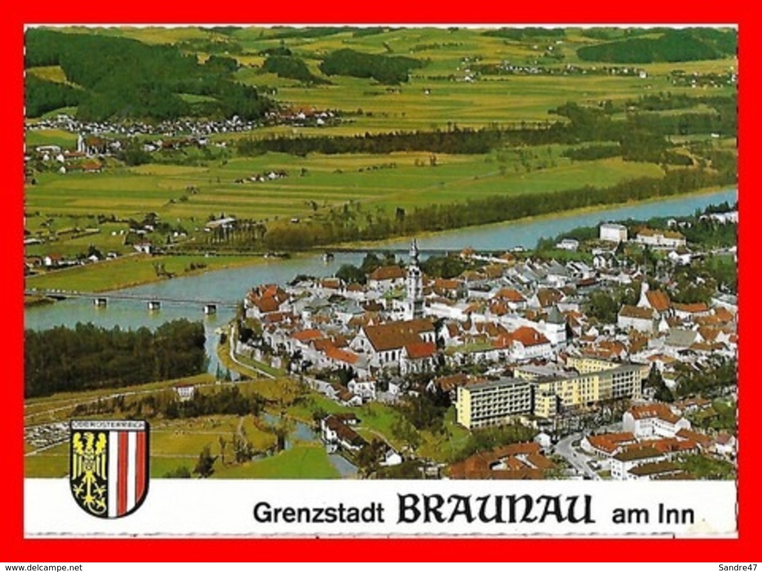 CPSM/gf BRAUNAU Am INN (Autriche)  Bezirkshauptstadt Und Grenzstadt...K143 - Braunau