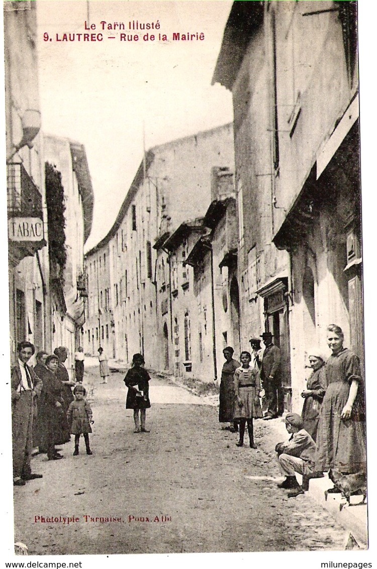 81 TARN Animation Rue De La Mairie De LAUTREC - Lautrec