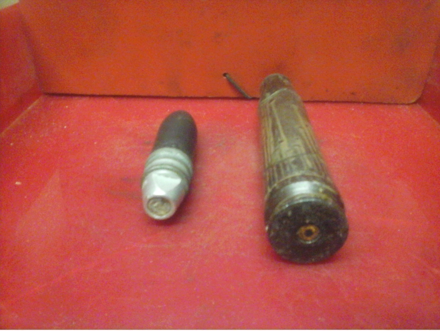 WW2 MUNITION OBUS DE FLAK KRIEGSMARINE 20MM ALLEMANDE RARE - 1939-45