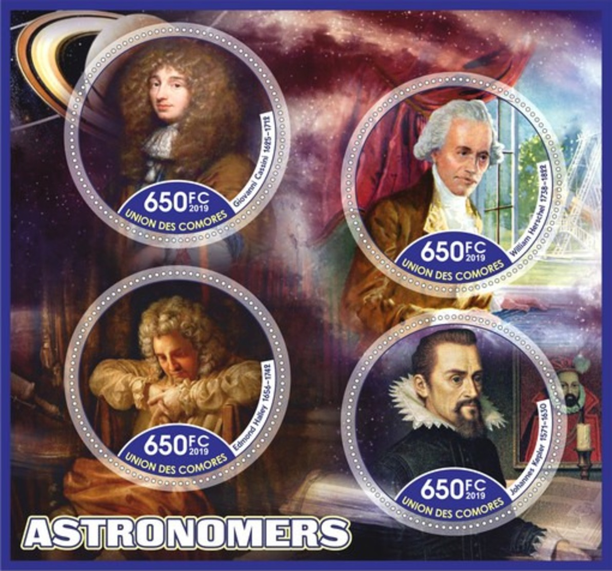 Cosmos Astronomy Nikolai Copernicus Galileo Ensemble De Blocs - Astronomie