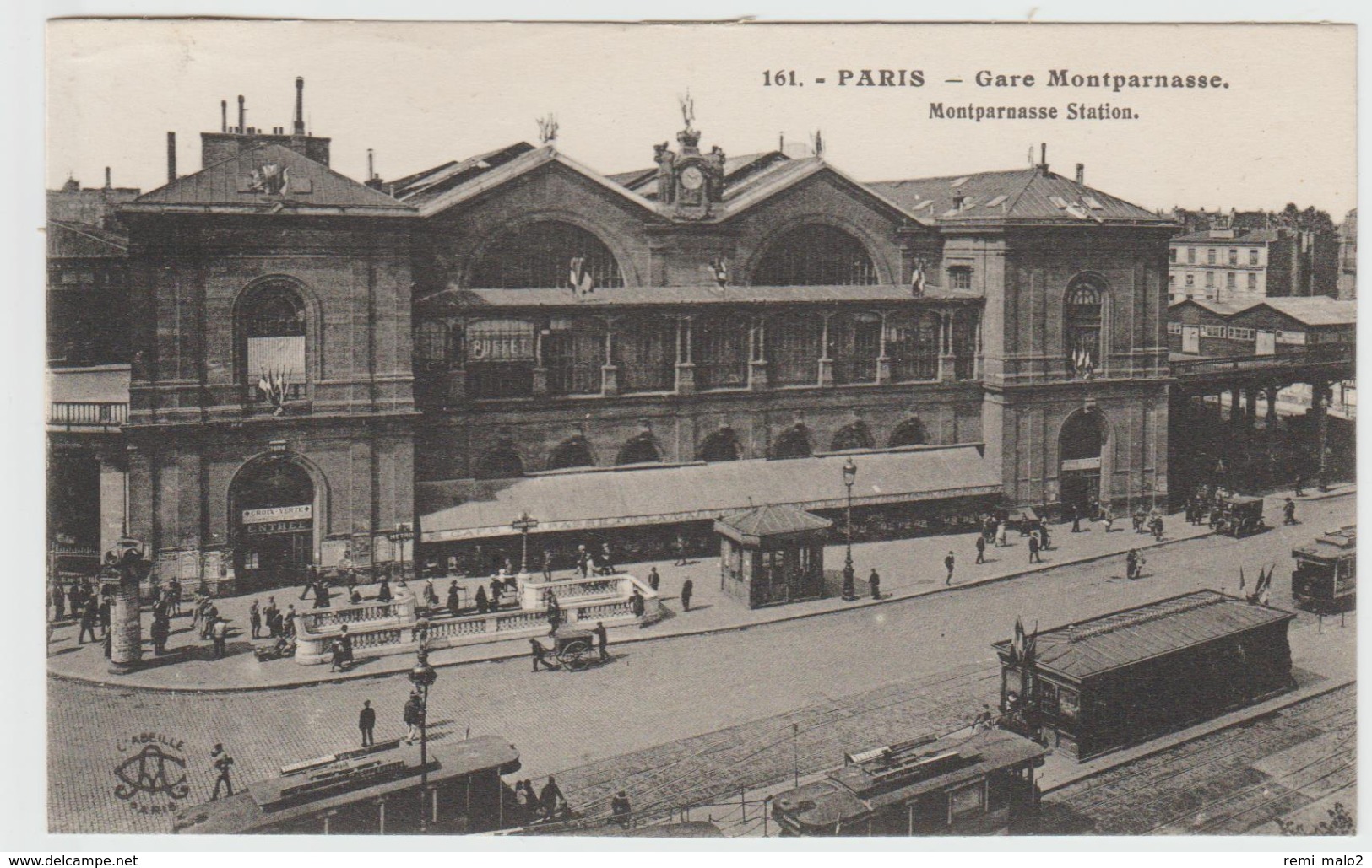 CARTE POSTALE   PARIS 14°  Gare Montparnasse - Arrondissement: 14