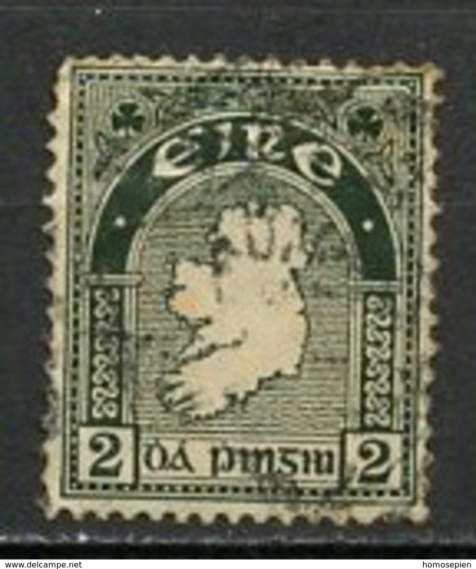 Irlande - Ireland - Irland 1941-44 Y&T N°81 - Michel N°74 (o) - 2p Carte - Oblitérés