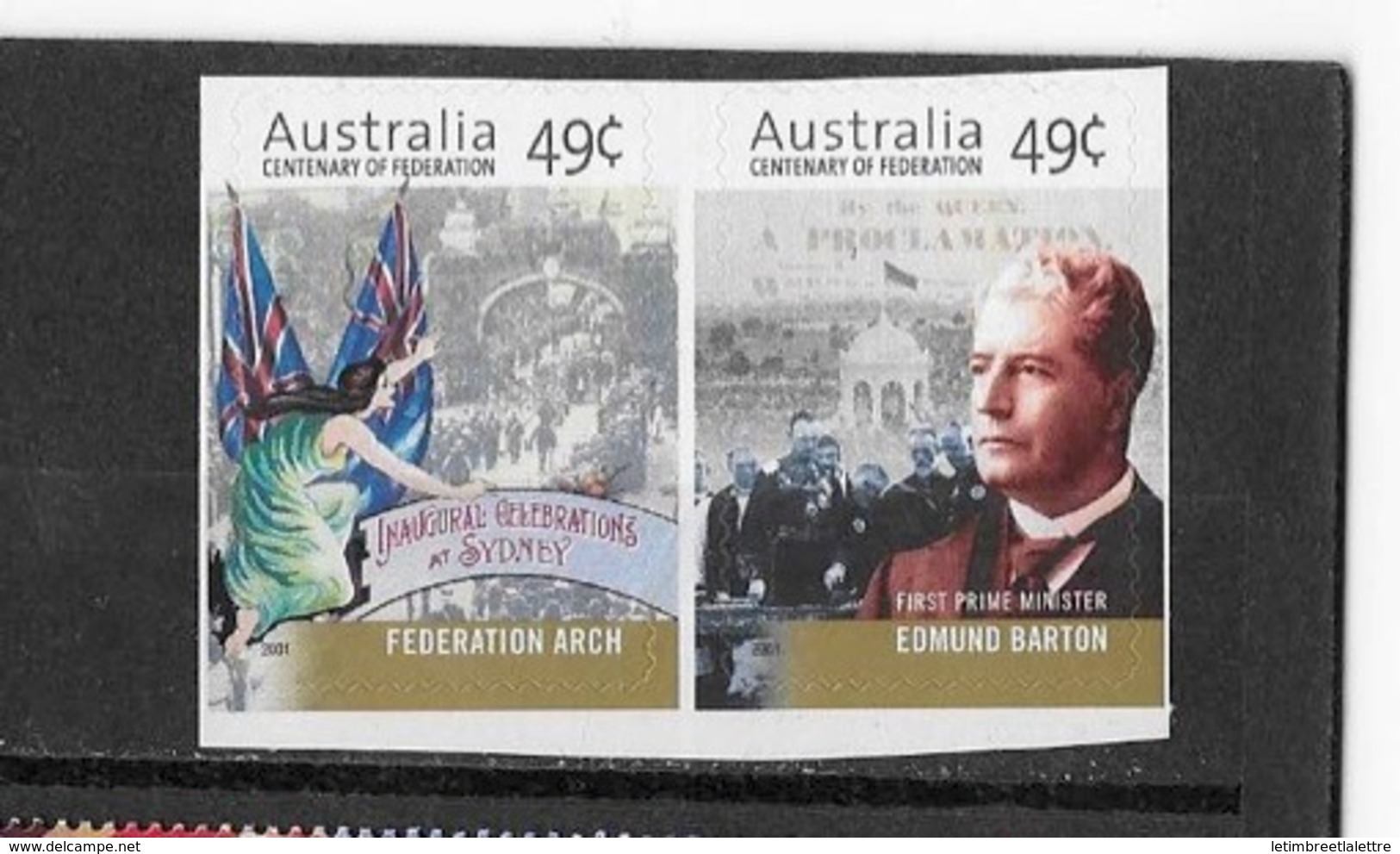 Australie N° 1909-1910** - Mint Stamps