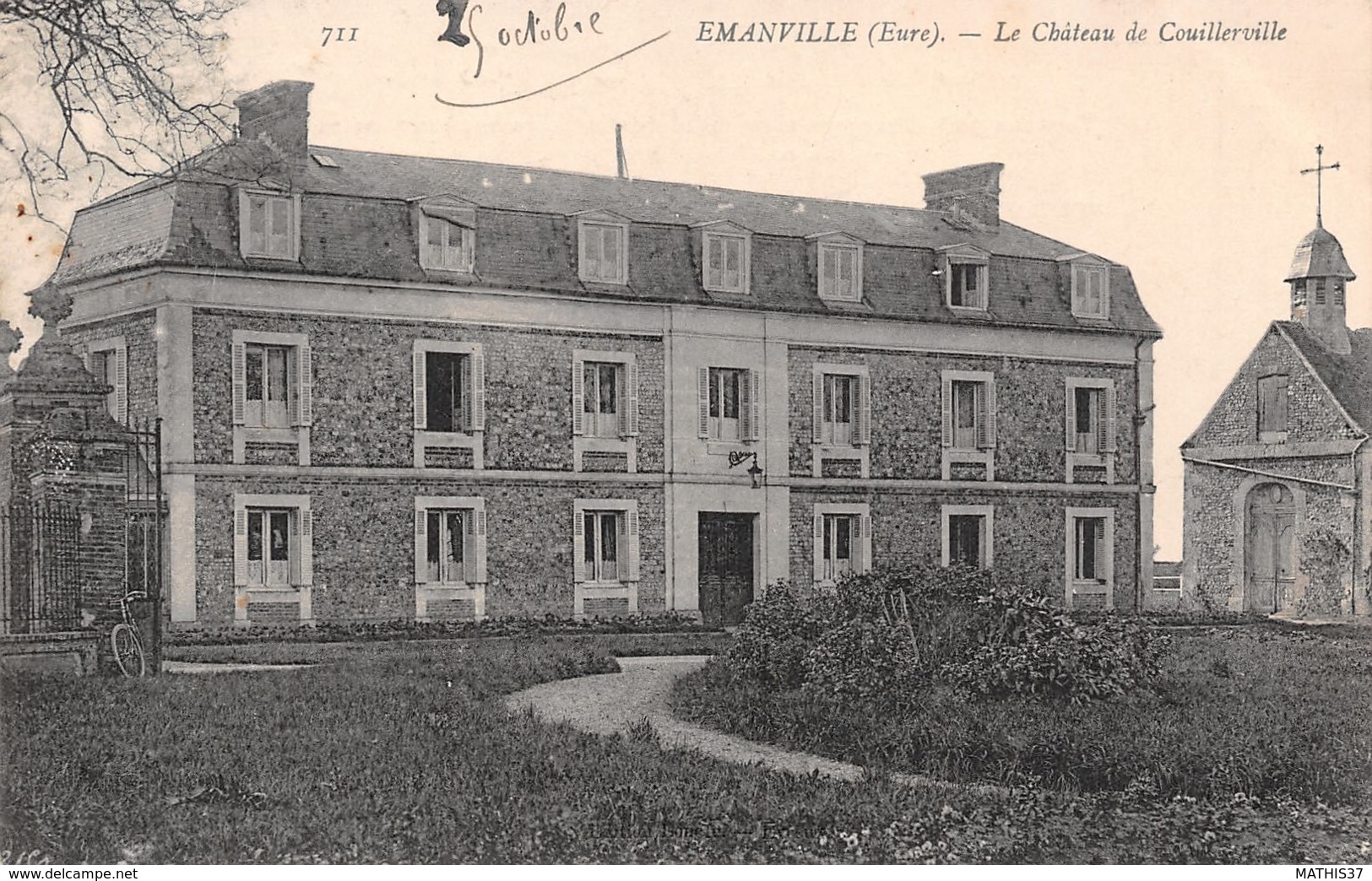 EMANVILLE CHÂTEAU DE COUILLERVILLE  17-0167 - Autres & Non Classés