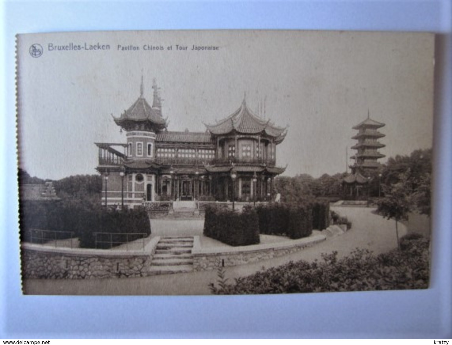 BELGIQUE - BRUXELLES - LAEKEN - Le Pavillon Chinois - Laeken