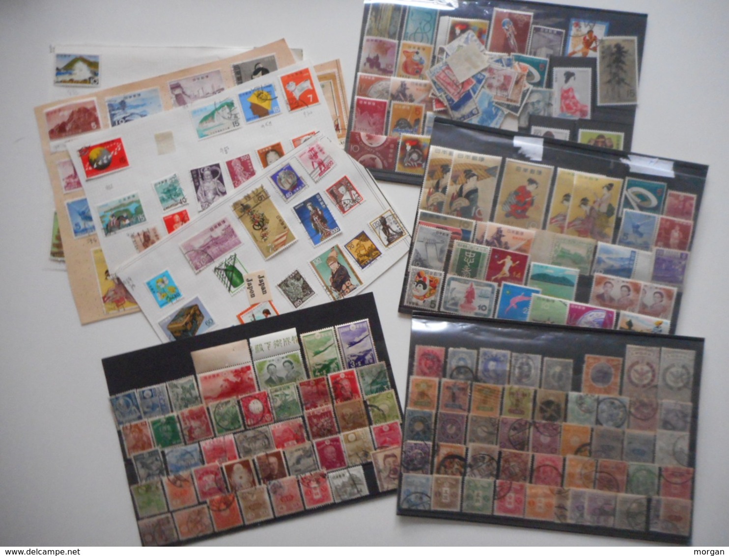 PHILATELIE, JAPON, JOLIE COLLECTION TIMBRES ANCIENS , VARIETES,  TOUS LES SCANS - Lots & Serien