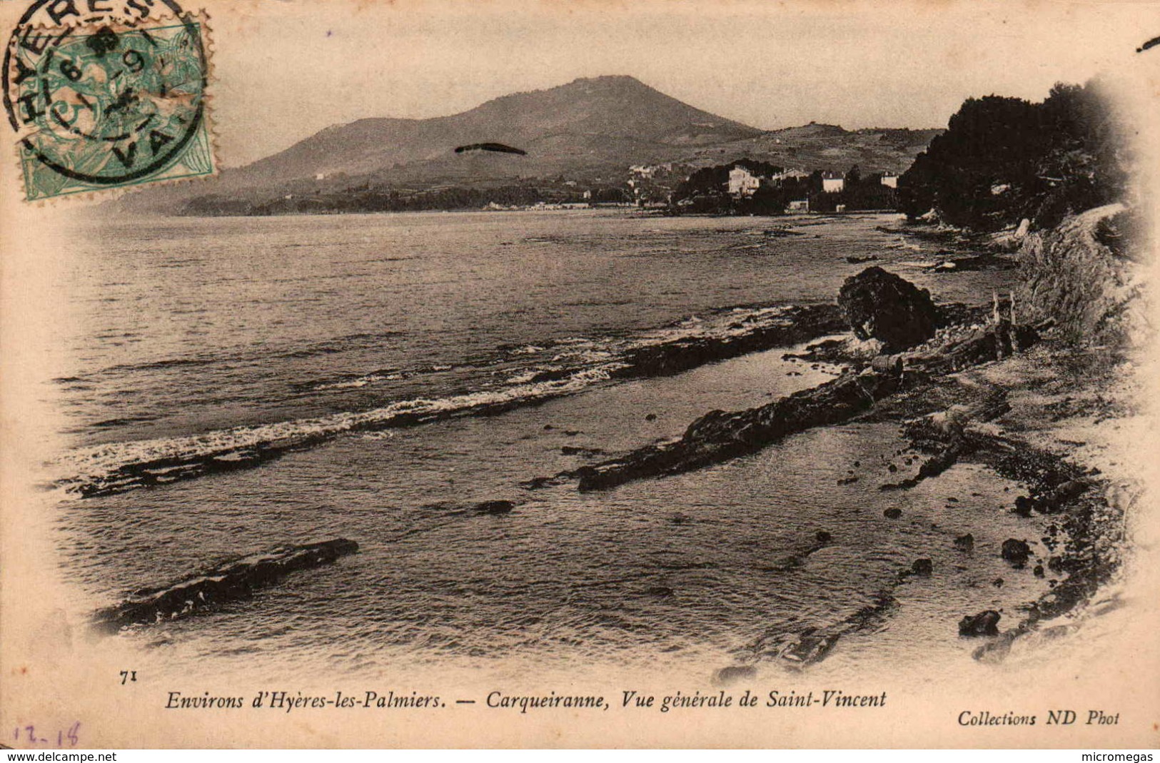 83 - Environs D'Hyères-les-Palmiers - CARQUEIRANNE - Vue Générale De Saint-Vincent - Carqueiranne