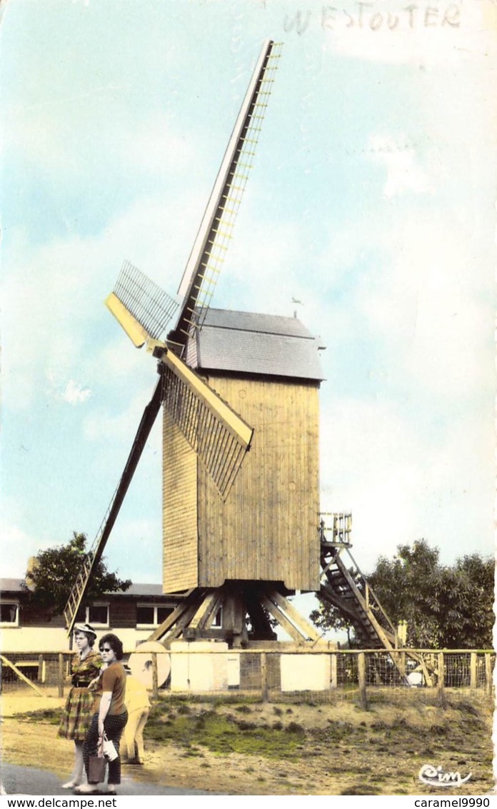 België Heuvelland  Westouter  Rode Berg Rodeberg Lystermolen Mill Windmill Windmolen Moulin Du Vent    M 1366 - Heuvelland