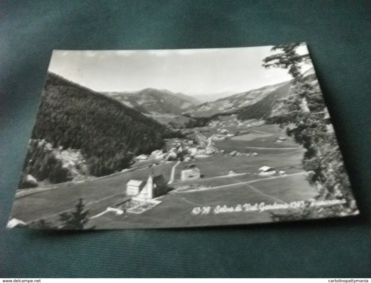 SELVA DI VAL GARDENA  PANORAMA AEREO  CHIESA EGLISE CIMITERO GRODNERTAL WOLKENSTEIN - Bolzano (Bozen)