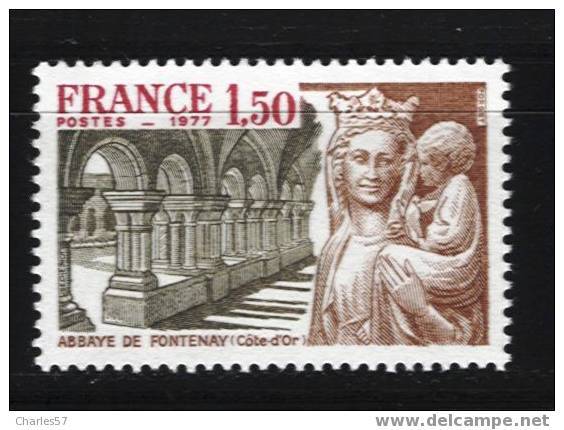 France-1938 ** Abbaye De Fontenay - Nuovi