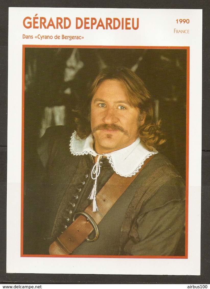 PORTRAIT DE STAR 1990 FRANCE - ACTEUR GÉRARD DEPARDIEU Dans CYRANO De BERGERAC - ACTOR CINEMA FILM PHOTO - Photographs