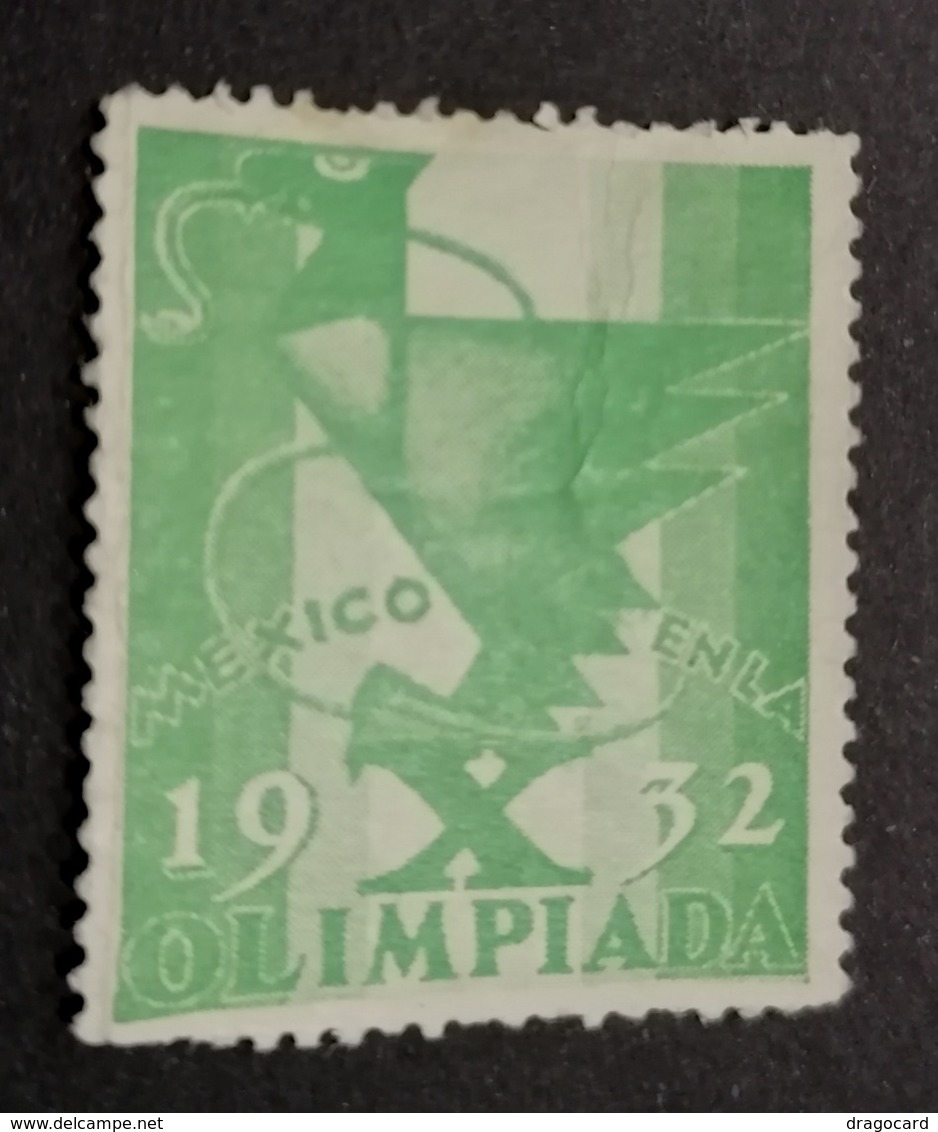 1932 LOS ANGELES OLYMPICS MEXICO OLIMPIADI  OLIMPIQUE   ERINNOFILO  ERINNOPHILIE    Envelope CINDERELLA - Hiver 1932: Lake Placid