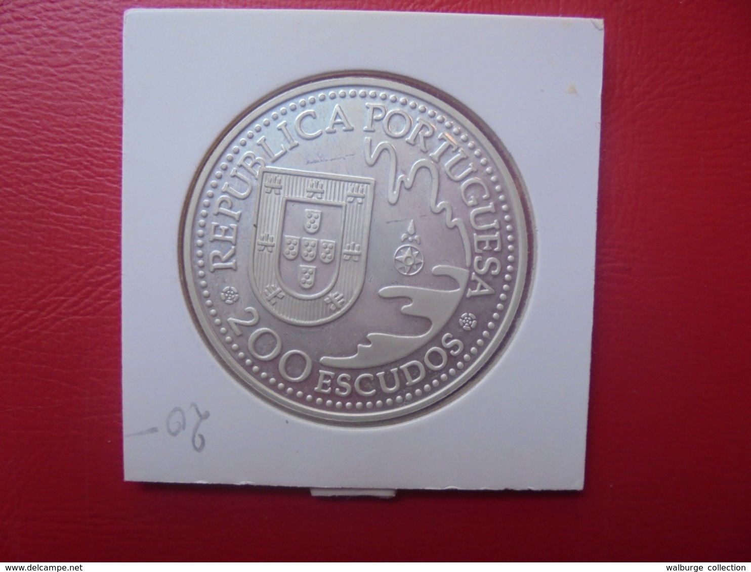 PORTUGAL 200 ESCUDOS 1993 "PROOF" ARGENT (A.1) - Portugal