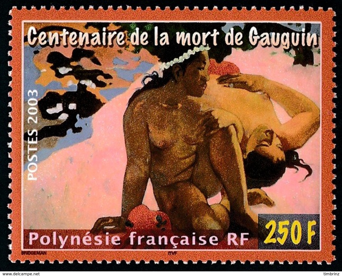 POLYNESIE 2003 - Yv. 696 ** SUP  Faciale= 2,10 EUR - Peintre Paul Gauguin  ..Réf.POL24770 - Neufs