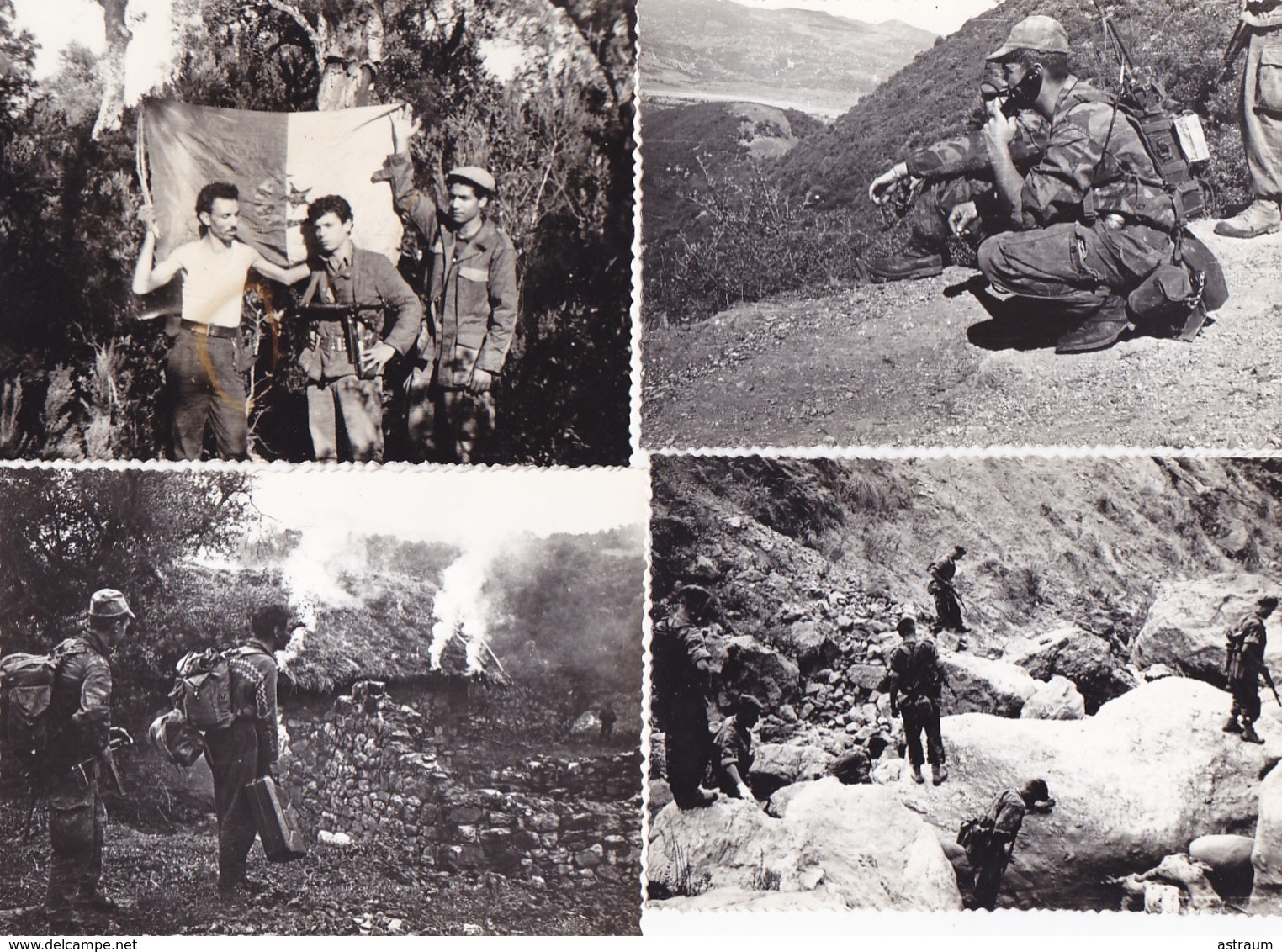 Lot De 20 Photos-guerre D'algerie-operations Legionnaires A El Milia En 1957-legion Etrangere-toutes Scannées - Guerres - Autres