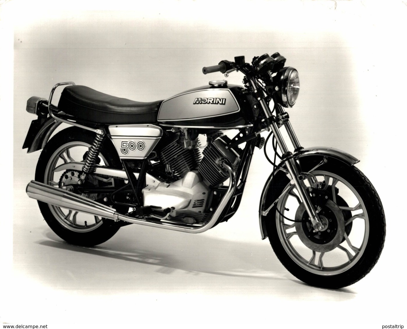 Morini 500 +-24cm X 18cm  Moto MOTOCROSS MOTORCYCLE Douglas J Jackson Archive Of Motorcycles - Other & Unclassified