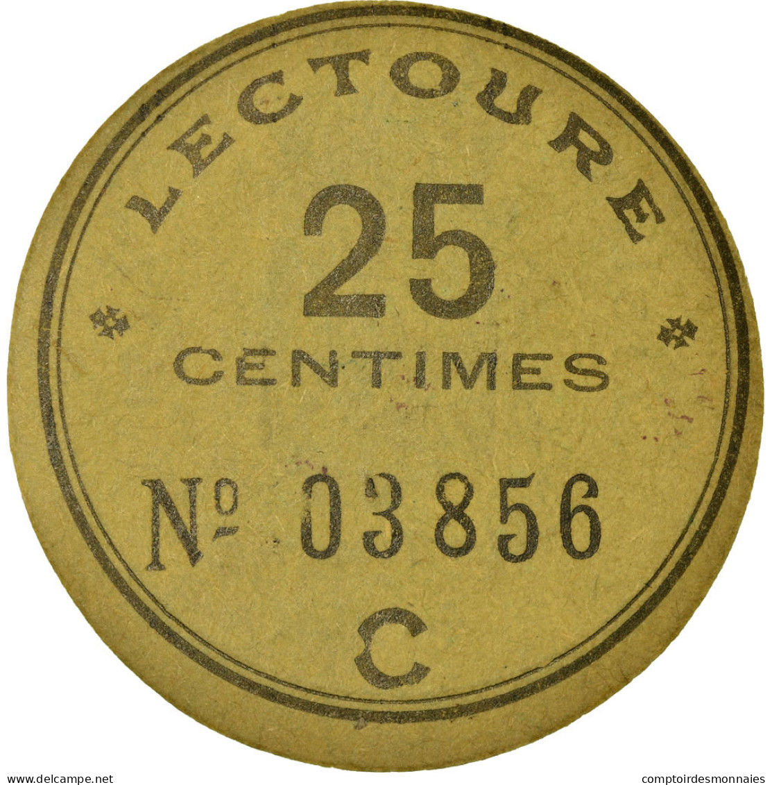 Monnaie, France, Lectoure, 25 Centimes, 1917, SUP, Carton - Noodgeld