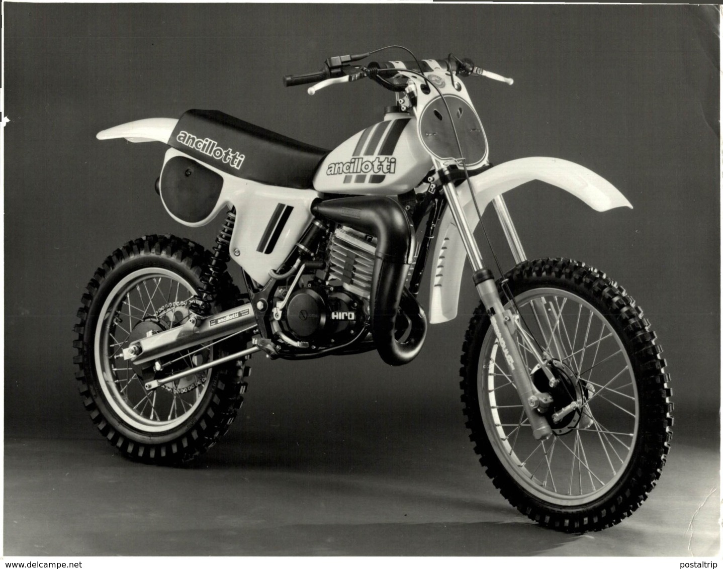 Ancillotti +-24cm X 18cm  Moto MOTOCROSS MOTORCYCLE Douglas J Jackson Archive Of Motorcycles - Other & Unclassified
