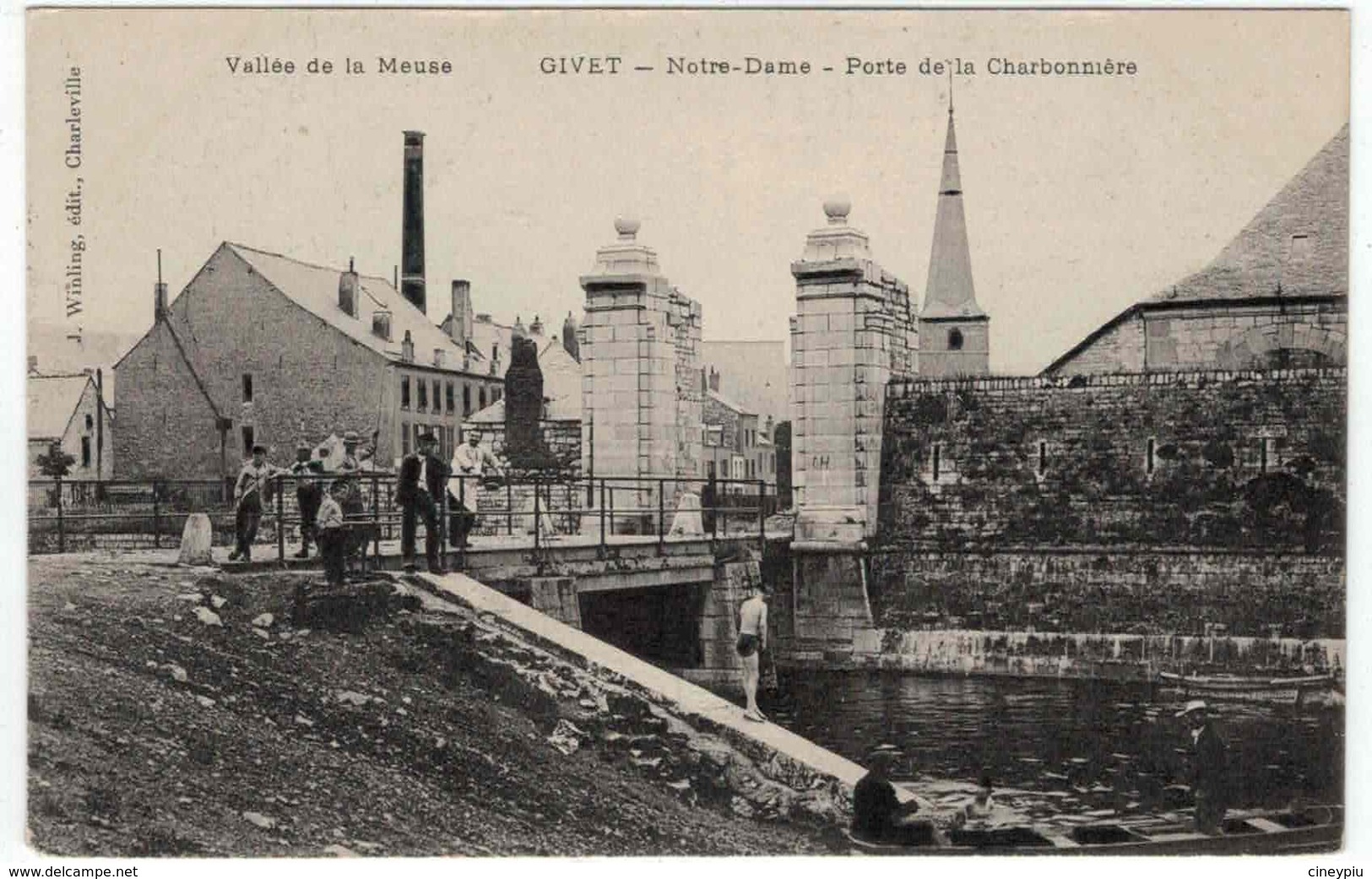 08. VALLEE DE LA MEUSE . GIVET . NOTRE DAME PORTE DE LA CHARBONNIERE - Givet